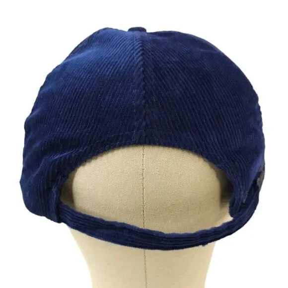 Penhall Company Corduroy Strapback Hat Mens One Size Vintage 80s 90s Rope Cap
